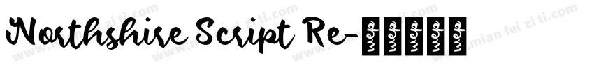 Northshire Script Re字体转换
